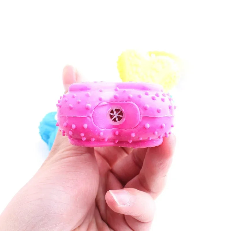 ChewBrite Eco-Rubber Bone Toy – Durable Teeth-Cleaning & Interactive Play