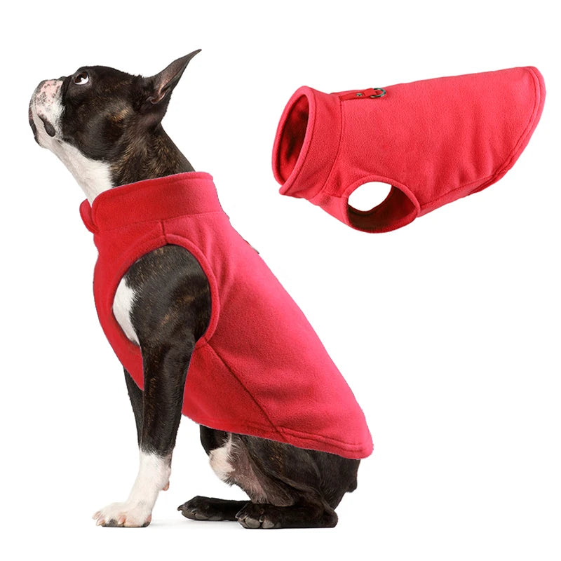 SnugglePaws Fleece Winter T-Shirt - Cozy Apparel for Small Breeds
