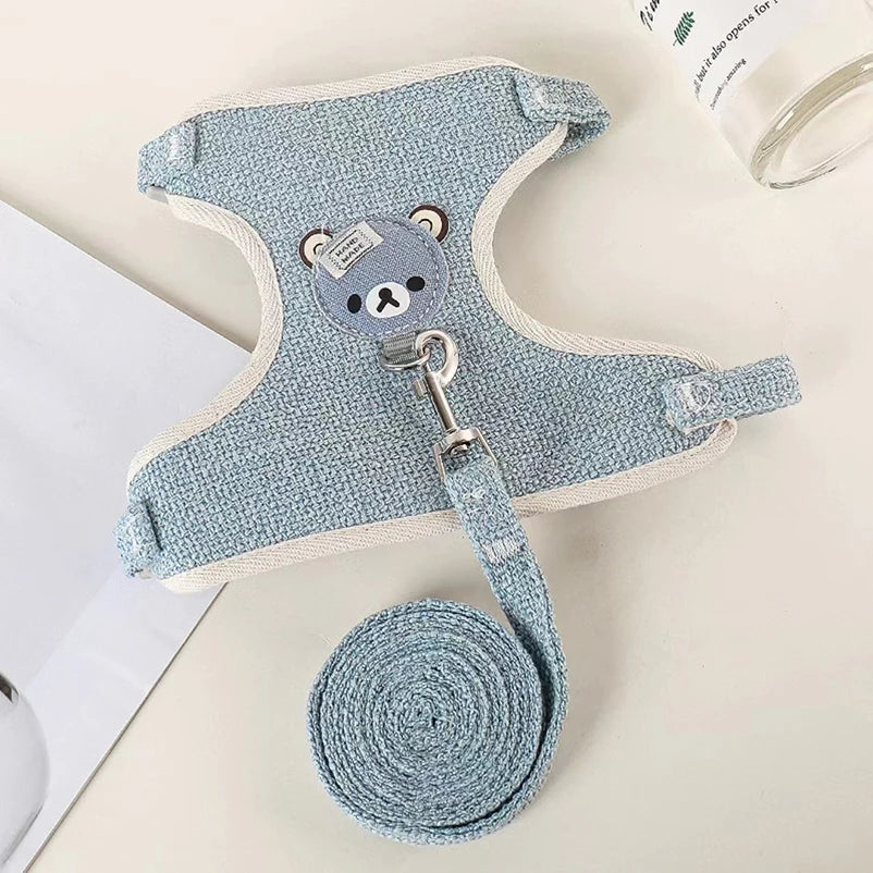 Cute Harness Leash Set for Small Pets
