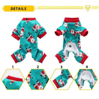 Festive Costume Set – Charming Holiday Cosplay Apparel for Dogs & Cats for Halloween, Christmas and more