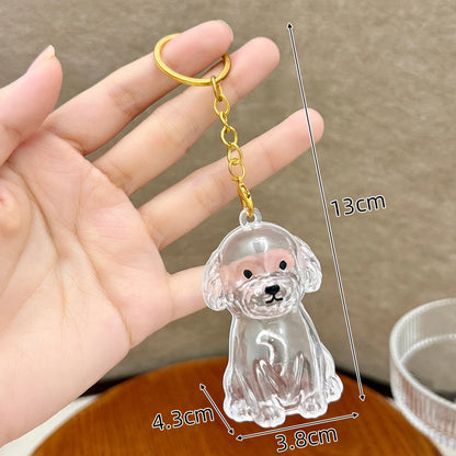 ForeverBond Custom Fur Keepsake Keychain – Cherished Pet Memory Pendant