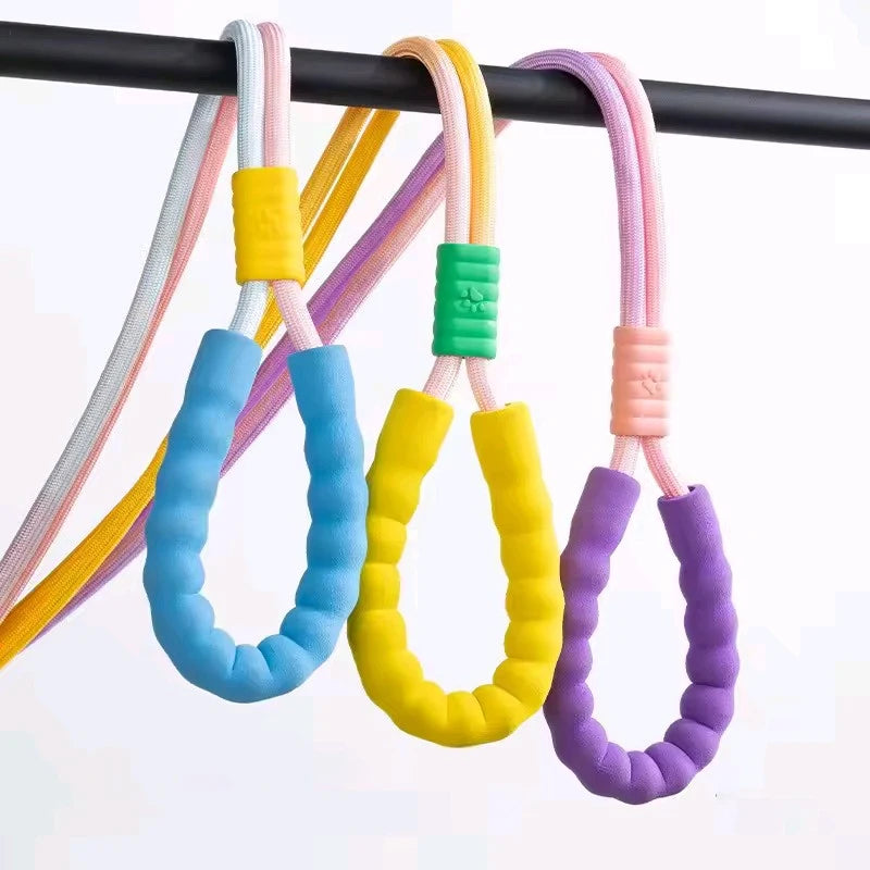 FoamComfort Versatile P-Chain Slip Lead – Lightweight Adjustable Nylon Traction Rope