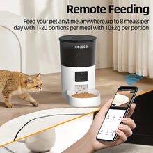 Load image into Gallery viewer, ROJECO Automatic Cat Feeder With Camera Video