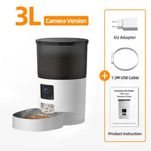 Load image into Gallery viewer, ROJECO Automatic Cat Feeder With Camera Video