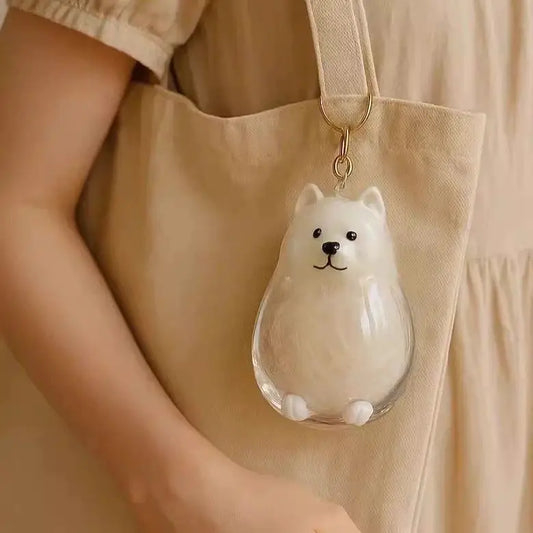 WhiskerKeeps Transparent Pet Hair Pendant – Cherish Every Furry Moment