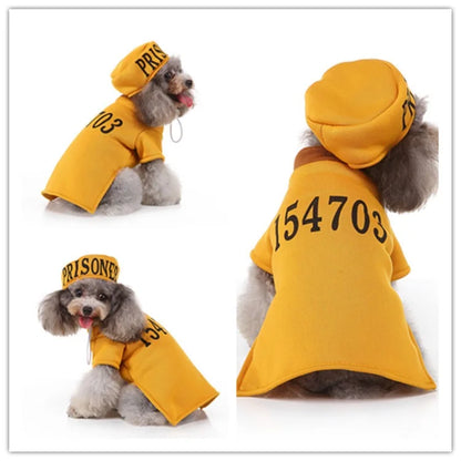 Festive Costume Set – Charming Holiday Cosplay Apparel for Dogs & Cats for Halloween, Christmas and more