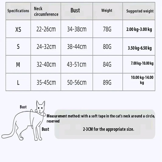 Breathable Puppy Harness & Leash Set for Small to Medium Dogs and Cats