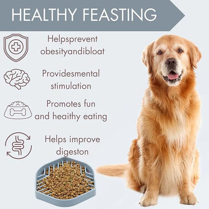 Slow Food Bowl Silicone for Dog Cat