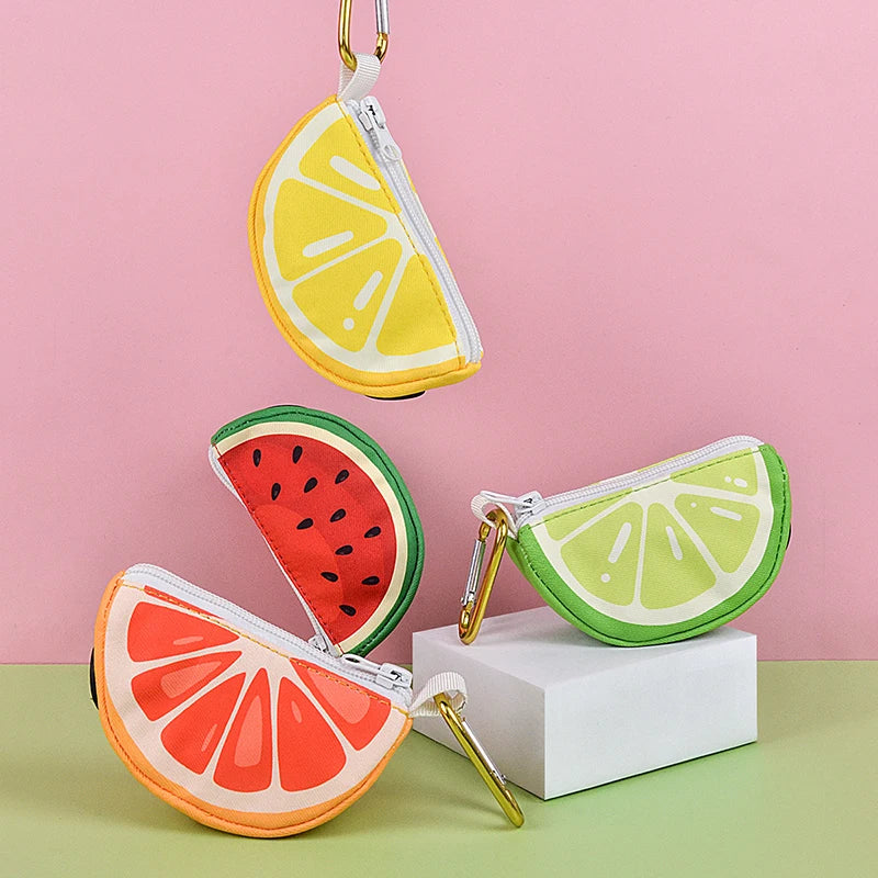 FruitPrint Abstract Designer Poop Bag Holder – Stylish & Universal Waste Bag Dispenser