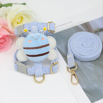 Cute Harness Leash Set for Small Pets