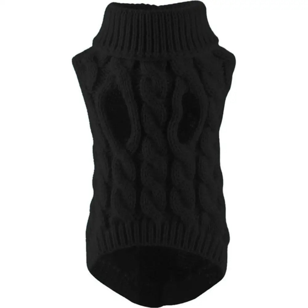 Cozy Chic Knitted Dog Sweater - Ideal for Small to Medium Breeds