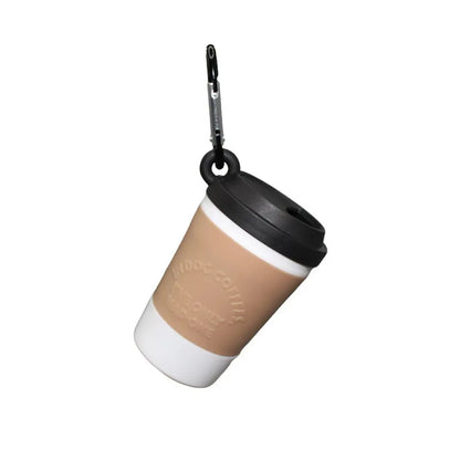 Chic Coffee Cup Dog Poop Bag Holder – Stylish On-the-Go Dispenser