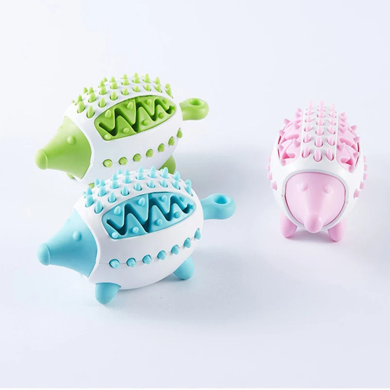 Hedge Chew Interactive Slow-Feeder Puzzle Toy – Bite-Resistant Hedgehog Dental Treating Ball