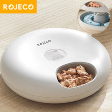 Load image into Gallery viewer, ROJECO 6 Meals Automatic Food Dispenser For Wet &amp; Dry