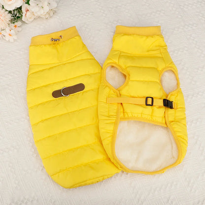 Cozy Furry Winter Vest for Small to Medium Dogs & Cats