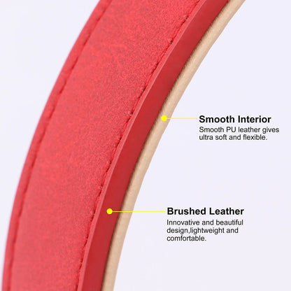 Ultimate Comfort PU Leather Dog Leash - Soft Padded Handle for All Breeds