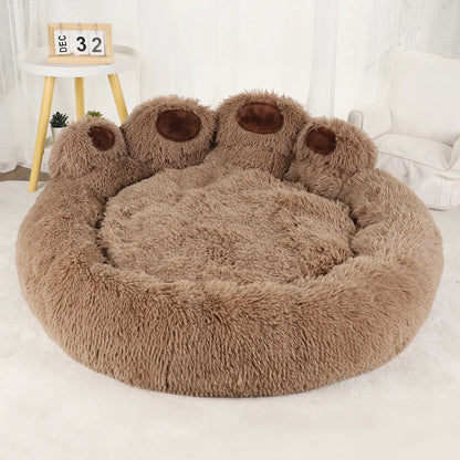Cozy Cloud Fluffy Dog Bed – Winter Warm Haven for Pets