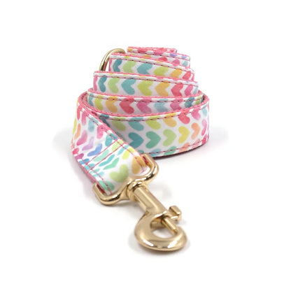 PlaidPaw Personalized Dog Collar & Leash Set – Custom Engraved ID Tag