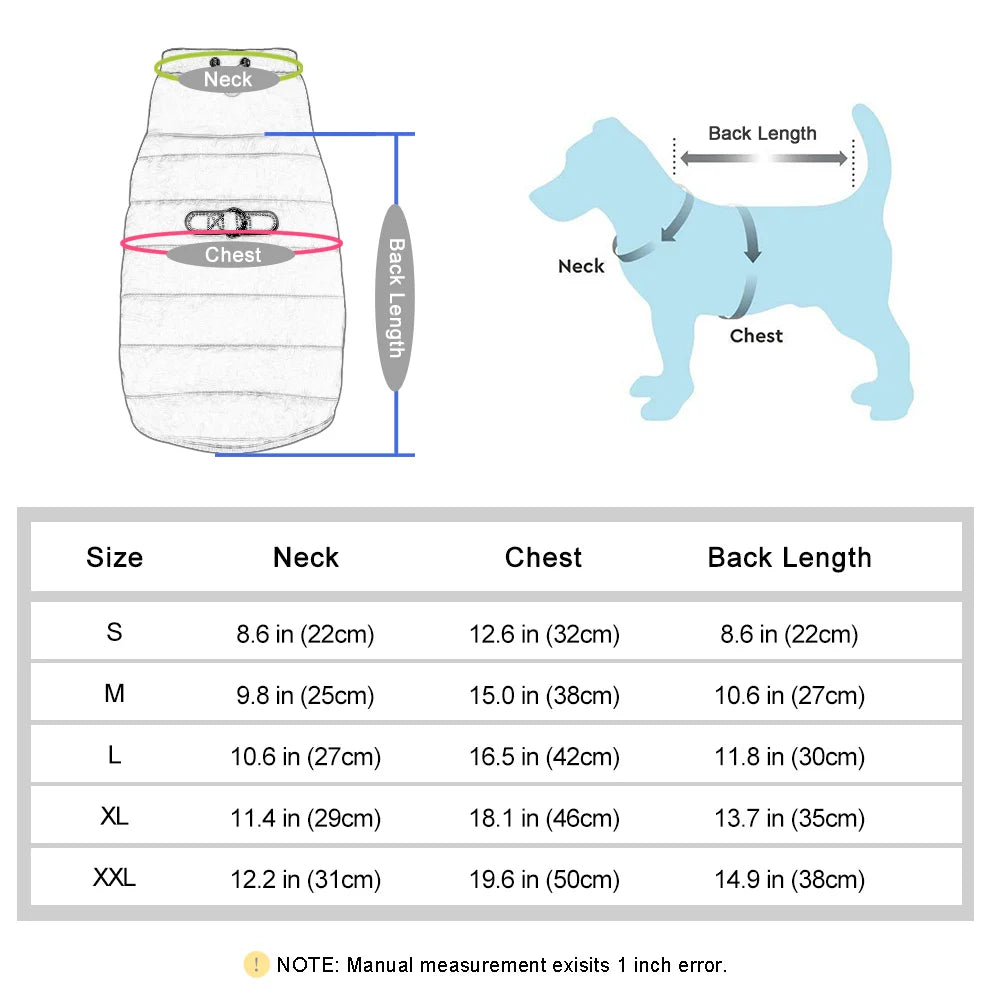 Cozy Furry Winter Vest for Small to Medium Dogs & Cats