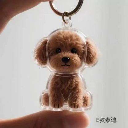WhiskerKeeps Transparent Pet Hair Pendant – Cherish Every Furry Moment