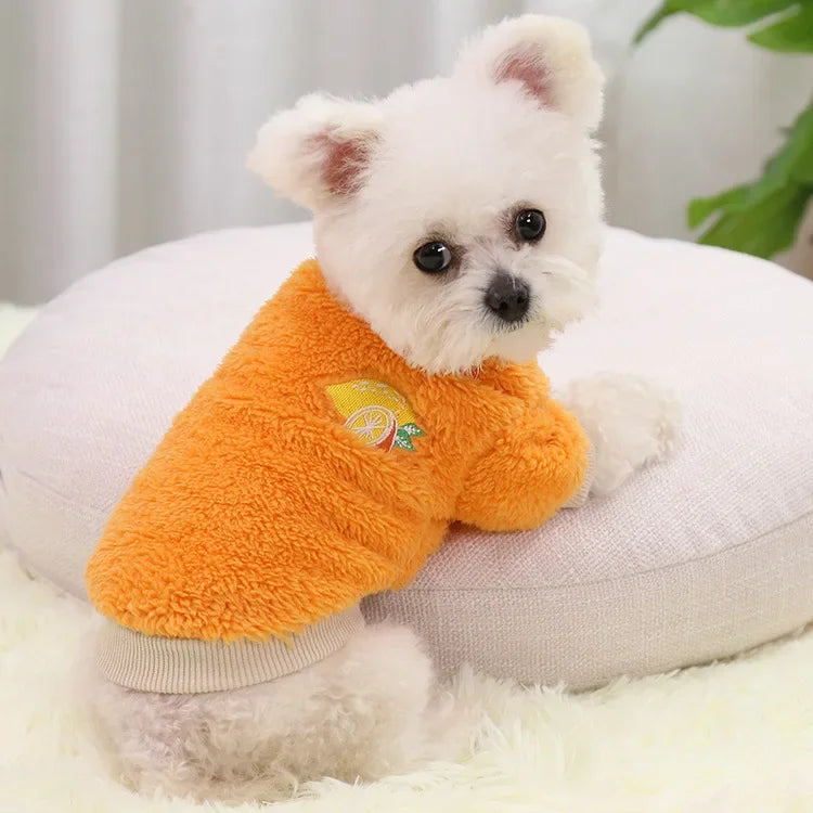 Cozy Fleece Hoodies for Small Dogs & Cats – Stylish Warmth for Your Furry Friend