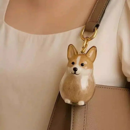WhiskerKeeps Transparent Pet Hair Pendant – Cherish Every Furry Moment