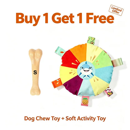 PowerChew Savory Beef Bone – Durable Interactive Molar Toy for Aggressive Chewers