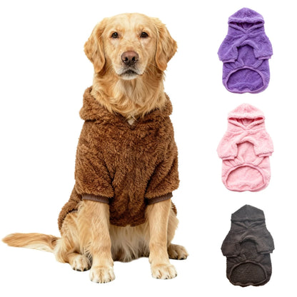 ArcticPaws Fleece Hoodie - Ultimate Warmth for Medium to Large Dogs