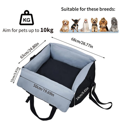 CozyCrate Linen Dog Bed Pad – Ultra-Soft Removable Washable Kennel Mat