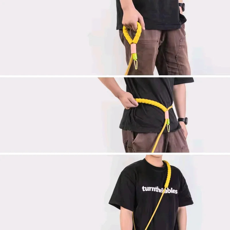 FoamComfort Versatile P-Chain Slip Lead – Lightweight Adjustable Nylon Traction Rope