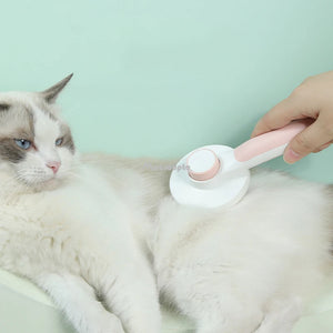 Self Cleaning Brush for Dog and Cat Removes Undercoat