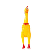 Load image into Gallery viewer, Funny Screaming Chicken Chew Toys Squeeze Sound