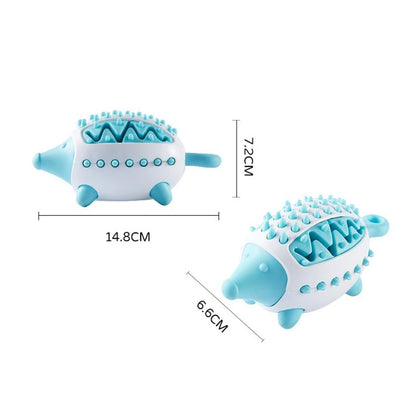 Hedge Chew Interactive Slow-Feeder Puzzle Toy – Bite-Resistant Hedgehog Dental Treating Ball
