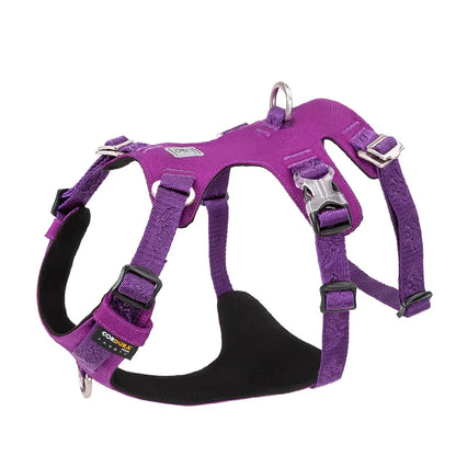 TrueFit Embroidered Nylon Dog Harness - Lightweight, Waterproof Comfort