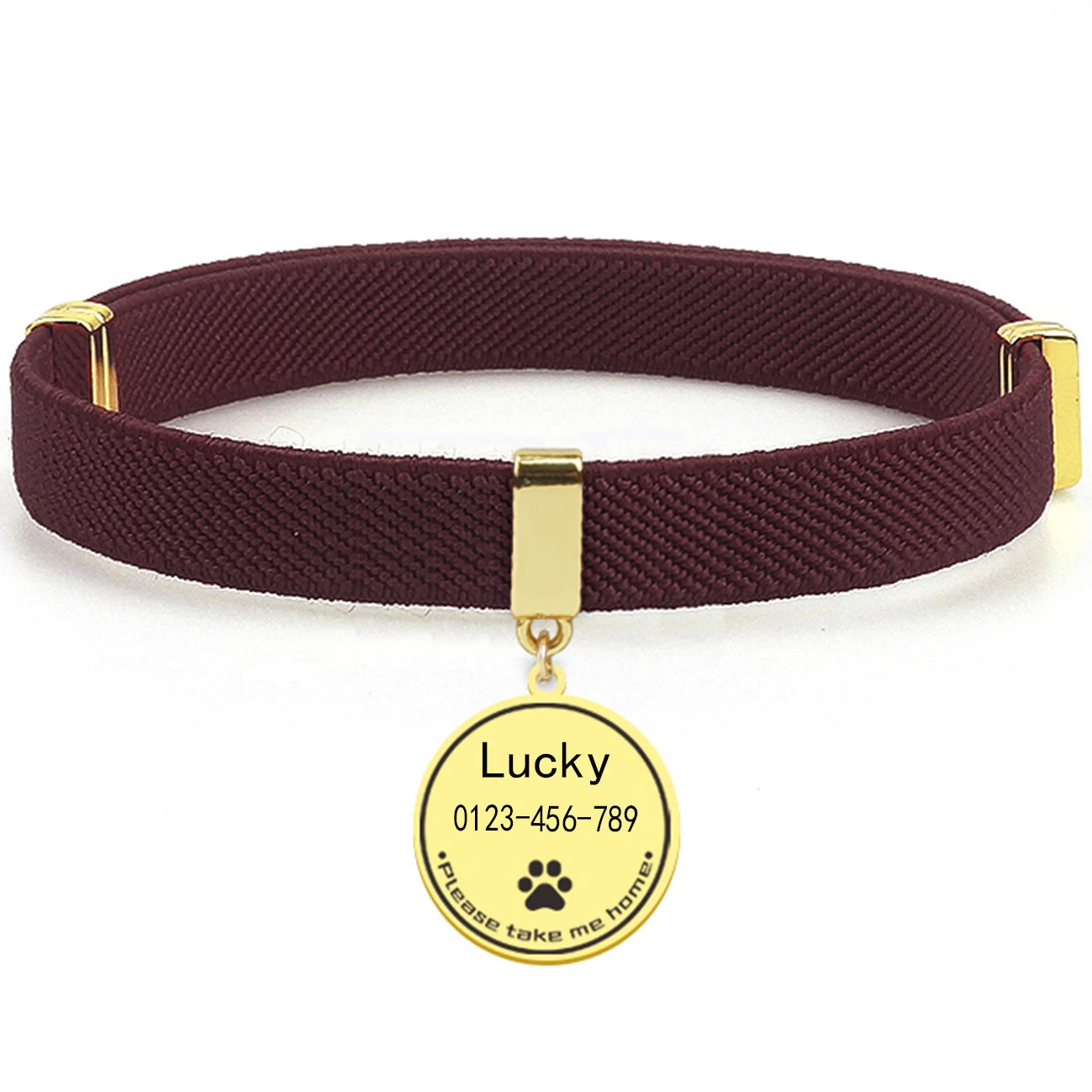 AeroTrack Elastic Personalized Cat Collar – Safe, Comfortable, and Stylish