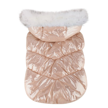 Ultimate Winter Dog Hoodie - Waterproof & Windproof Coat with Fur Trim