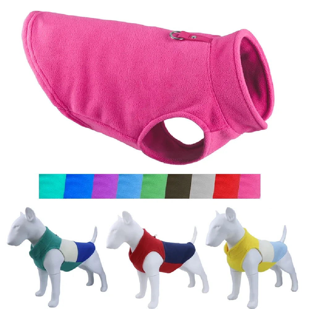 SnugglePaws Fleece Winter T-Shirt - Cozy Apparel for Small Breeds