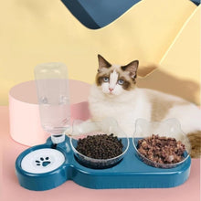 Load image into Gallery viewer, Cat Food Bowl Pet Automatic Feeder Water Dispenser