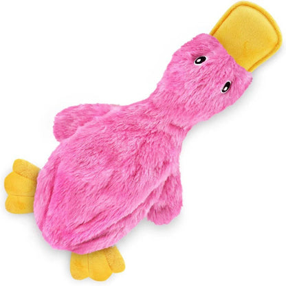 QuackBuddy Squeaky Duck Plush Toy – Interactive Teeth Grinding & Boredom Relief Companion
