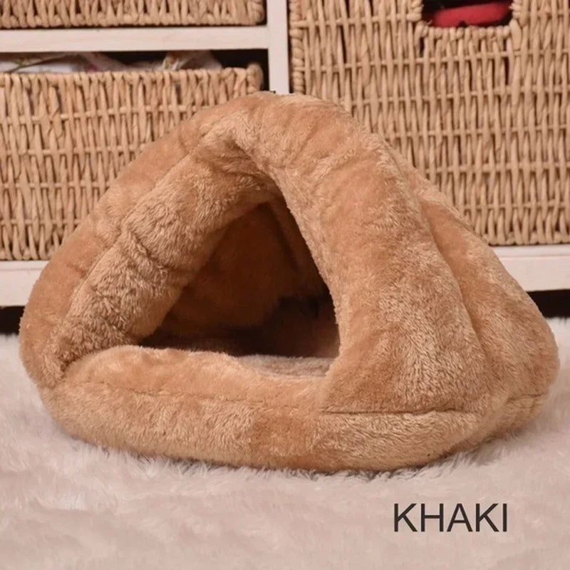 Cozy Yurt Pet Nest - Winter Warmth for Cats and Small Dogs