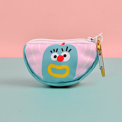 FruitPrint Abstract Designer Poop Bag Holder – Stylish & Universal Waste Bag Dispenser