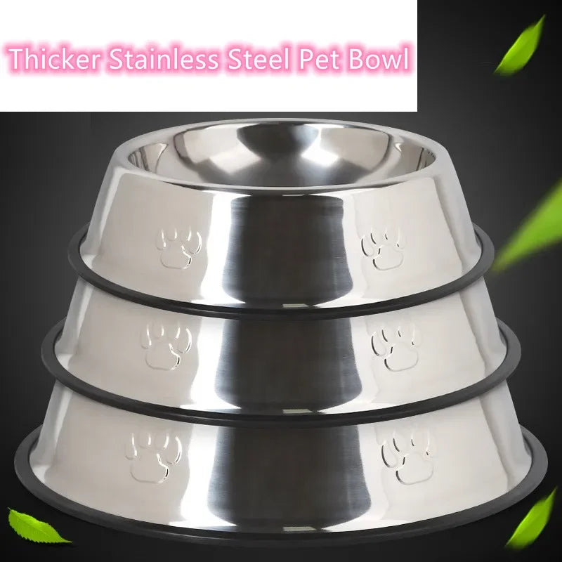 ProFeeder Stainless Steel Skidproof Pet Bowl – Anti-Ant Hygienic Dining Feeder for Dogs and Cats
