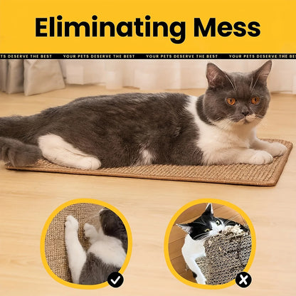 Natural Scratching Mat – Durable Eco-Friendly Claws Protection