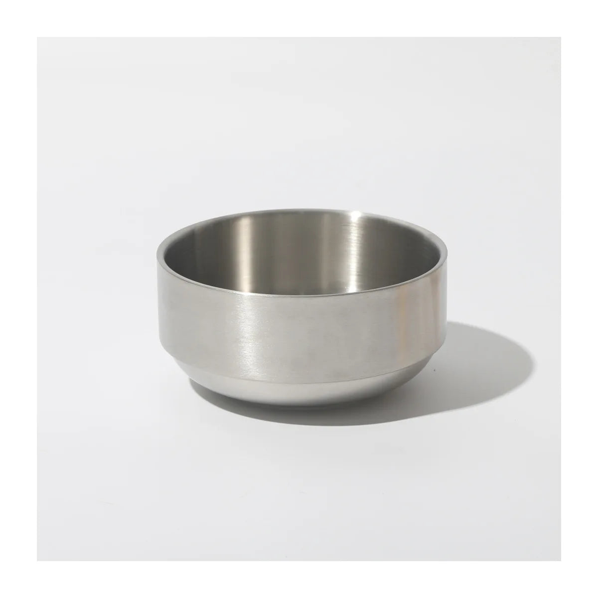 Ergonomic Elevated Pet Bowl – 304 Stainless Steel & Eco-Wood Stand Feeder