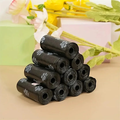 Ultra-Durable Dog Poop Bags: Extra Thick & Leak-Proof with Easy-Tear Design