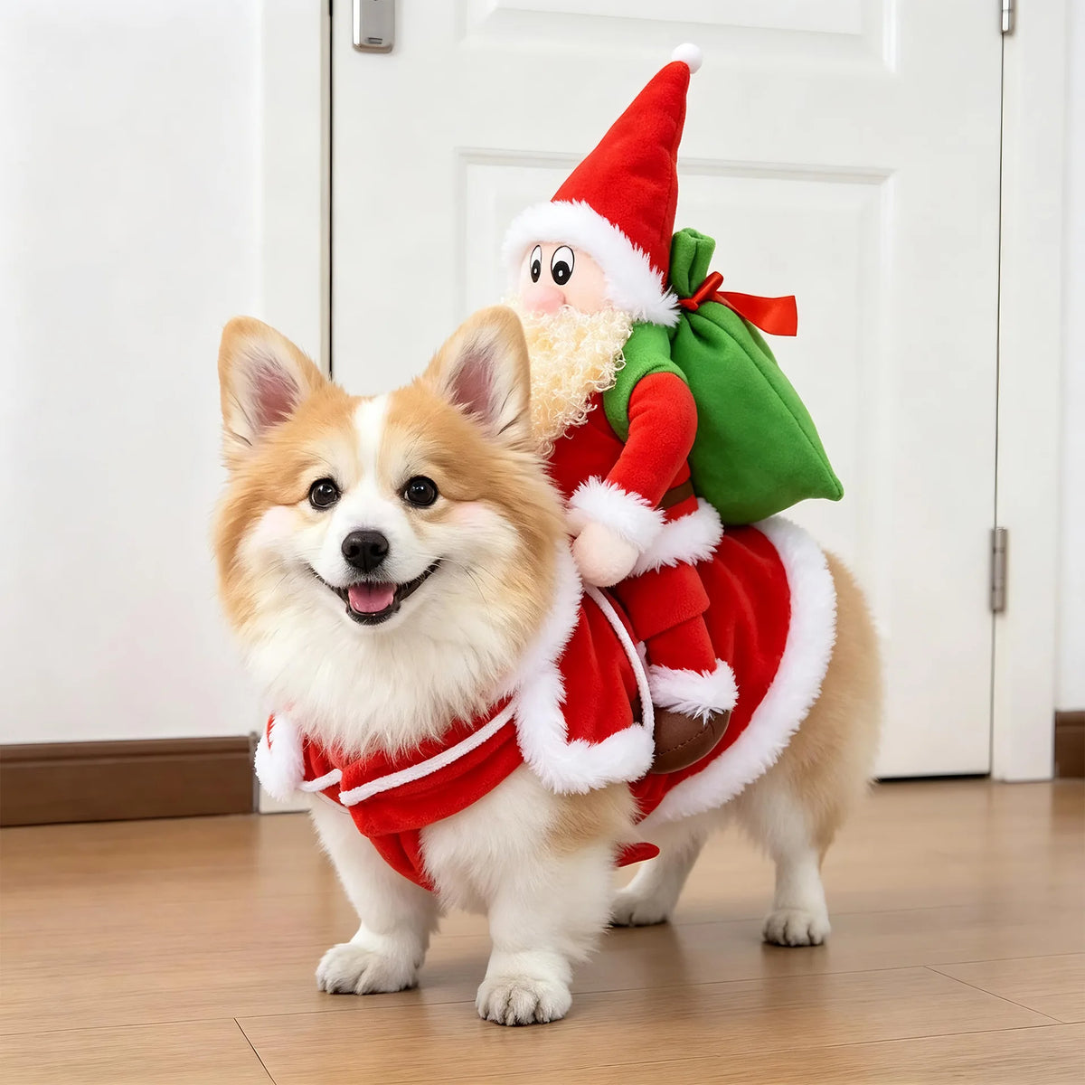 Spooktacular Pet Transformation Costume – Festive Fleece Halloween Apparel for Dogs & Cats