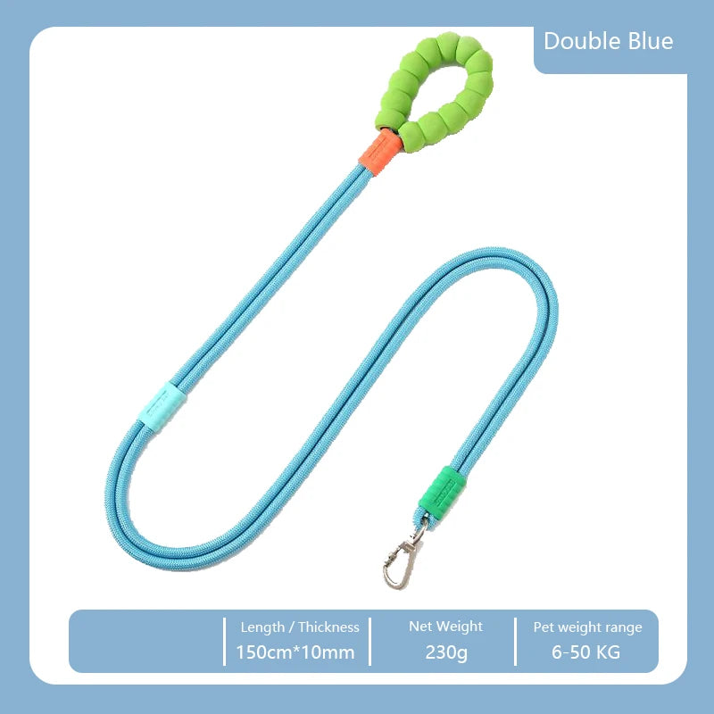 FoamComfort Versatile P-Chain Slip Lead – Lightweight Adjustable Nylon Traction Rope