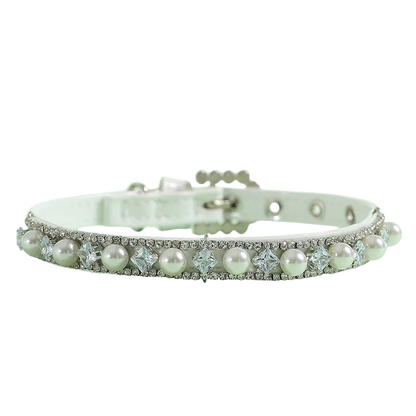 Luxury Rhinestone Puppy Collar – Sparkling Elegance for Small Dogs & Cats