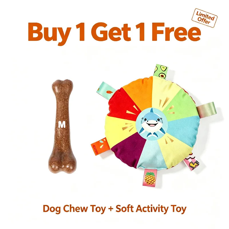 PowerChew Savory Beef Bone – Durable Interactive Molar Toy for Aggressive Chewers