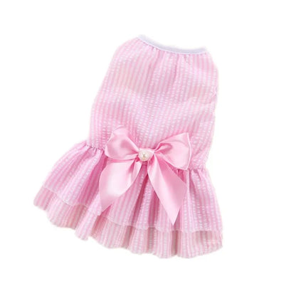 SweetPet Summer Princess Dress – Adorable Skirt for Small Dogs & Cats